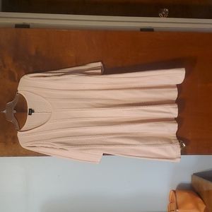 3/4 sleeve sweater dress